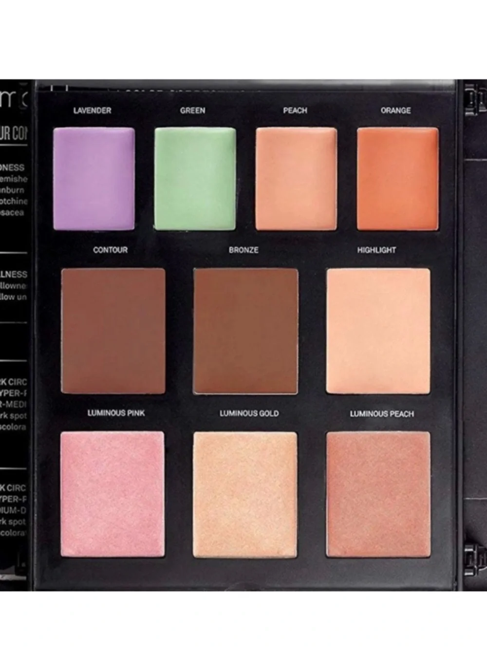 Smashbox Lighting Theory Eyeshadow Palette - Silver Compact